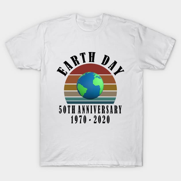 earth day 50th anniversary 2020 T-Shirt by Elegance14